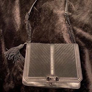 Rebecca Minkoff Chevron Jumbo Love Crossbody